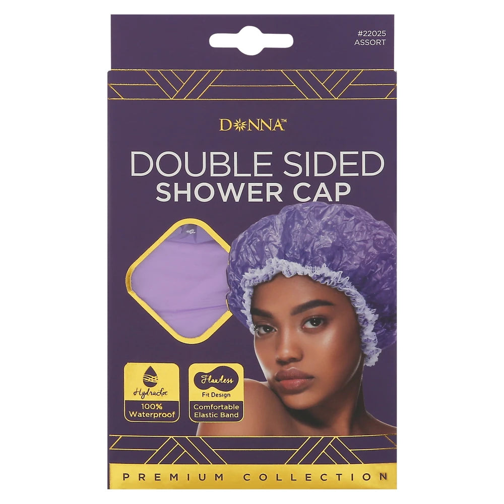 Donna Double Sided Shower Cap 1 Ea nan (Pack of 48)