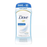 Dove Original Clean Antiperspirant Deodorant Twin Pack 2.6Oz (Pack Of 6)