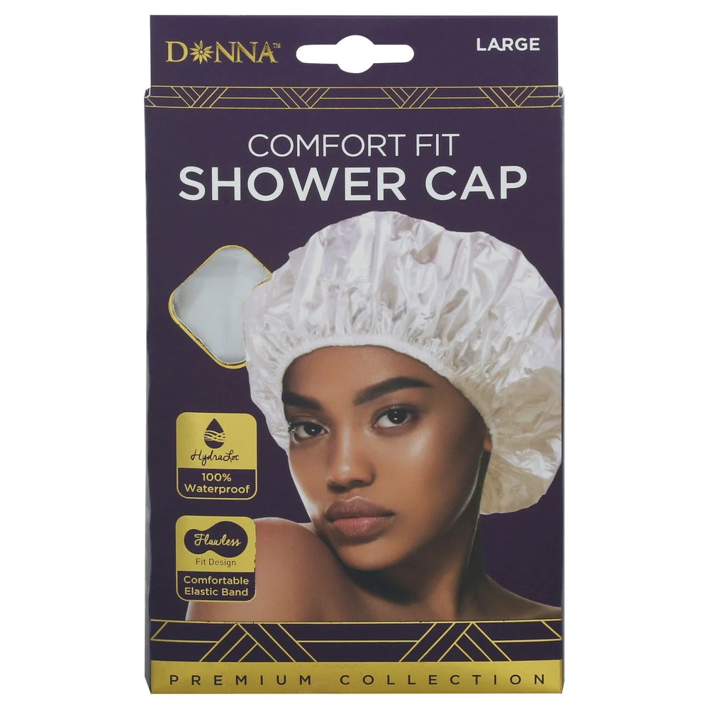 Donna Comfort Fit Shower Cap Large nan (Pack of 48)