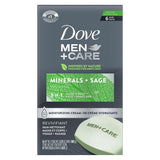 Dove Men+Care Body and Face Bar Minerals + Sage 3.75Oz (Pack of 12)
