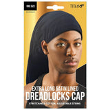 Titan Sport Satin Lined Dreadlock Cap - 1.0 EA nan (Pack of 48)