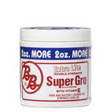 Bronner Brothers Extra Lite Double Strength Super Gro with Vitamin E. 6 Fl. Oz (Pack of 12)