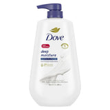 Dove Deep Moisture Nourishing Long Lasting Body Wash 30.6Oz (Pack of 3)