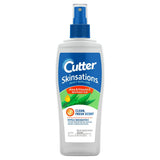 Cutter Skinsations Insect Repellent With Aloe And Vitamin E Clean Fresh Scent 7.5Oz (Pack of 12)