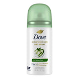 Dove Beauty Cool Essentials Antiperspirant Deodorant Dry Spray Trial Size 1Oz (Pack of 24)
