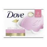 Dove Beauty Bar Soap Pink 2 Ea 3.75Oz (Pack of 24)
