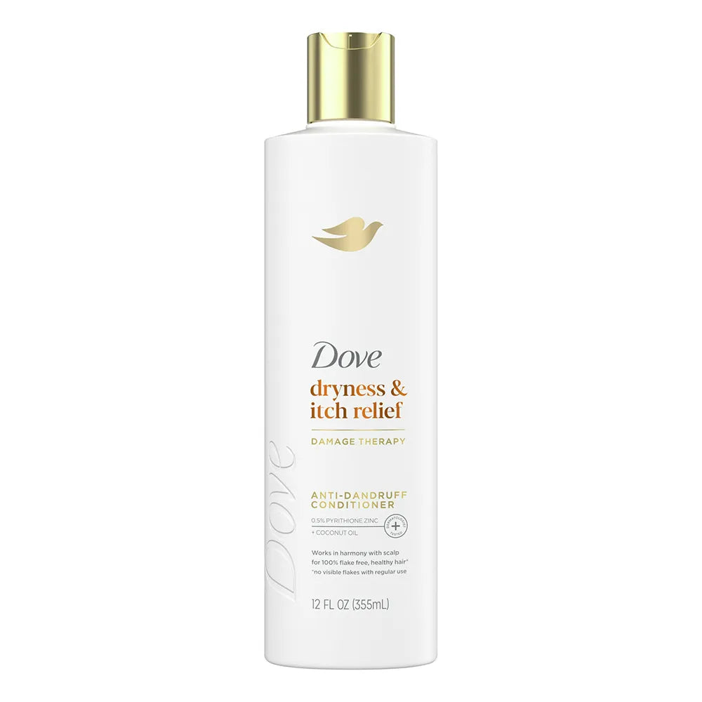 Dove Beauty Dermacare Anti Dandruff Conditioner 12Oz (Pack of 6)