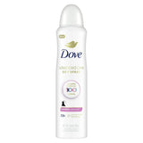 Dove Antiperspirant Deodorant Dry Spray Clear Finish 3.8Oz (Pack of 12)