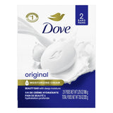 Dove Beauty Bar Soap For Deep Moisture White 2 Ea 3.75Oz (Pack of 24)