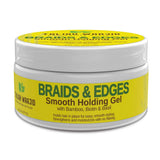 Taliah Waajid Braids Edges Smooth Holding Hair Styling Gel with Frizz Control  8 8 Fl. Oz (Pack of 6)