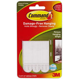 3M Command Medium Picture Hanging Strips 0.8Oz (Pack of 27)