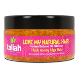 Taliah Waajid Love My Natural Hair Thick Honey Edge Hold Hair Styling Gel with B 8 Fl. Oz (Pack of 6)