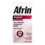 Afrin Original Maximum Strength Nasal Congestion Relief Spray 0.5Oz (Pack of 36)