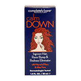 Completely Bare calm DOWN Ingrown Hair  Razor Bump & Redness Eliminator 1FL OZ 1 Fl. Oz (Pack of 12)