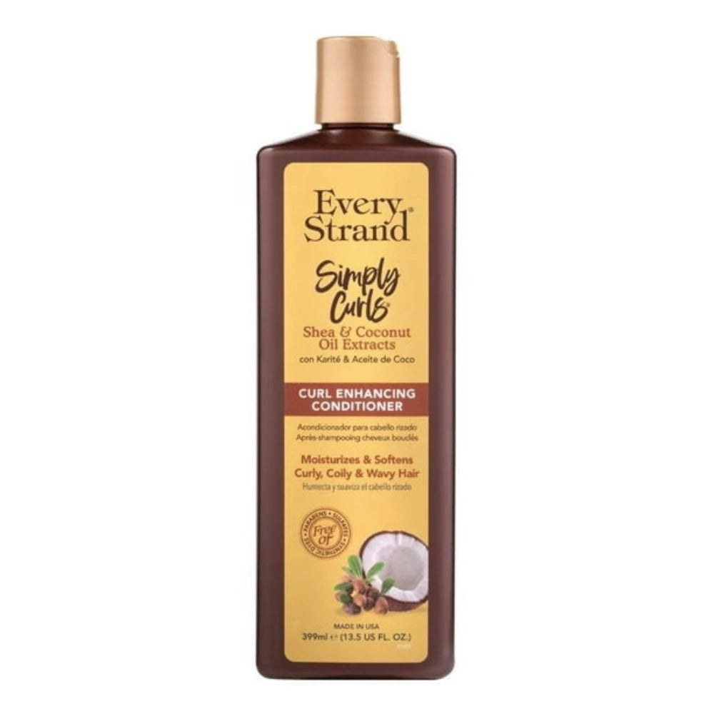 Every Strand Simply Curls Curl Enhancing Conditioner 13.5 Fl. Oz (Pack of 6)