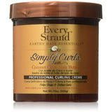 Every Strand Simply Curls Professional Curling Creme  15 oz.  All Hair Type  Moi 15 Oz (Pack of 6)