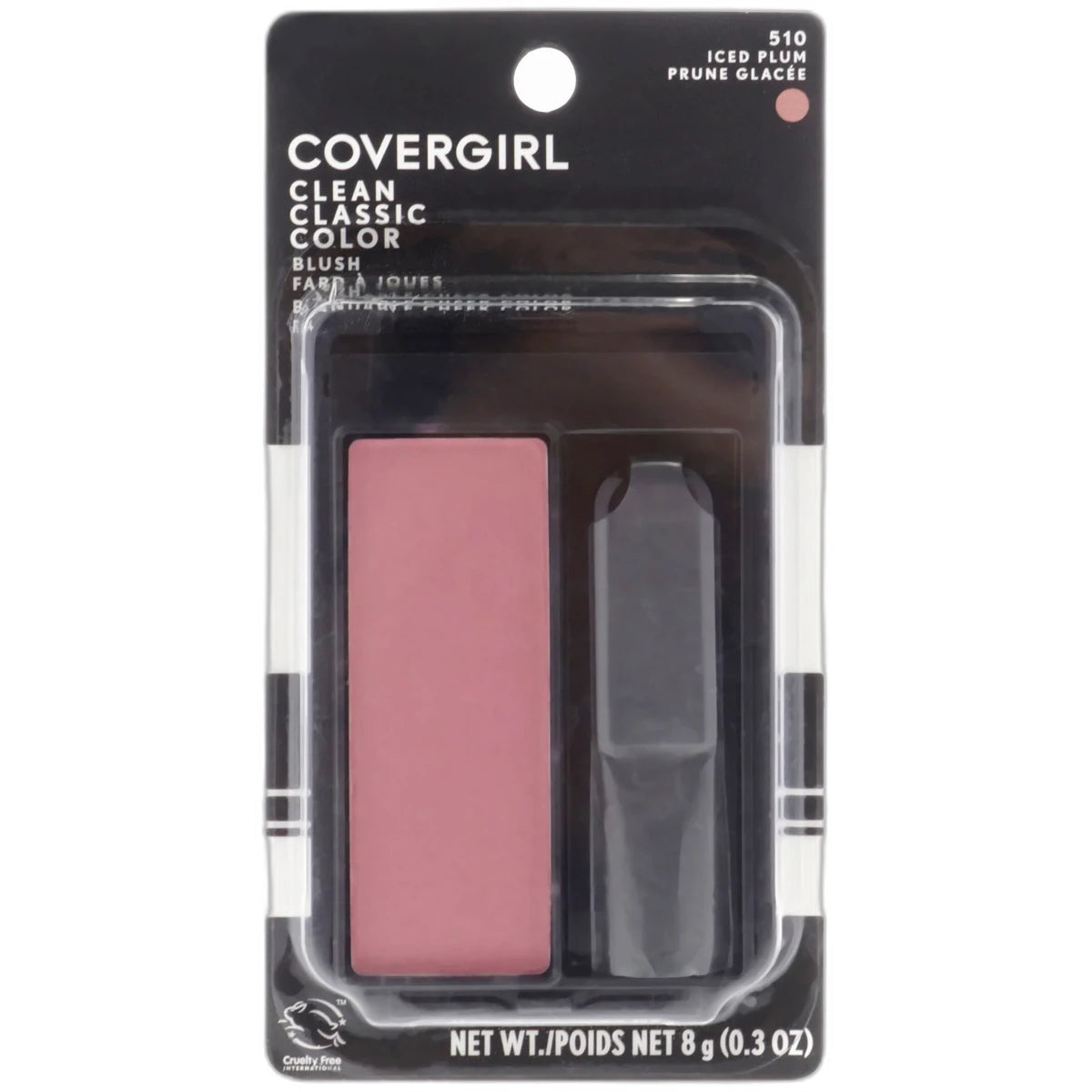Cover Girl Classic Color Blush Iced Plum #510 2.24Oz (Pack of 72)