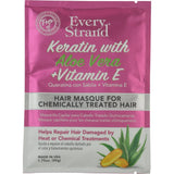 Every Strand Keratin with Aloe + Vitamin E Hair Masque for Chemically Treated Ha 1.75 Oz (Pack of 36)