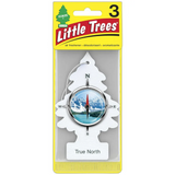 Little Trees Car Air Freshener Hanging Paper True North 3 Count 6.4oz (Pack of 96)