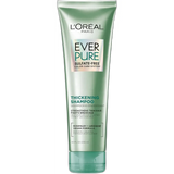 L'Oreal Paris Sulfate Free Thickening Shampoo for Fortifying Fine Hair EverPure 8.5 fl oz (Pack of 6)