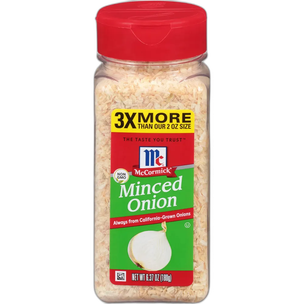 McCormick Kosher Minced Onions 6.37 Oz (Pack of 6)