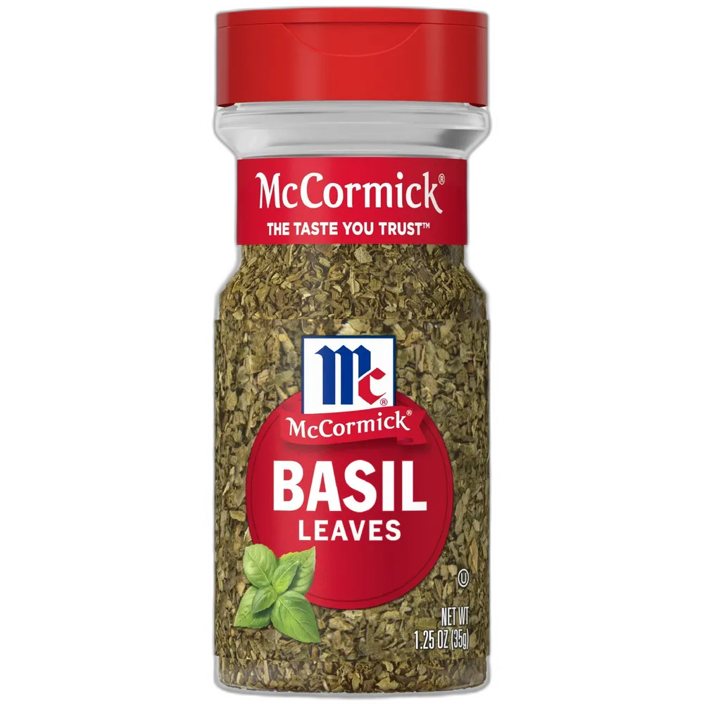 Mccormick Basil Leaves 1.25 Oz (Pack Of 12)