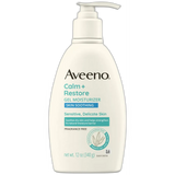 Aveeno Calm + Restore Body Moisturizer Gel for Sensitive Skin 12 Oz (Pack of 12)