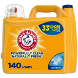 Arm & Hammer Clean Burst 140 Loads Liquid Laundry Detergent 140 Fl oz (Pack of 2)