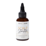 BASK & LATHER Scalp Stimulator Hair Growth Oil  Cold Pressed Oils Including Mint 2 Fl. Oz (Pack of 12)