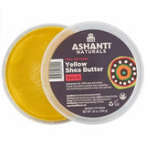 Ashanti Naturals Unrefined African Solid Yellow Shea Butter Body Butter  16 Ounc 16 Oz (Pack of 6)
