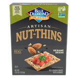 Blue Diamond Nut Thins Sesame 4.25 oz (Pack of 12)