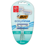 BIC, EasyRinse, Women's Disposable Razors, 2 Razors 1.76oz (Pack of 72)