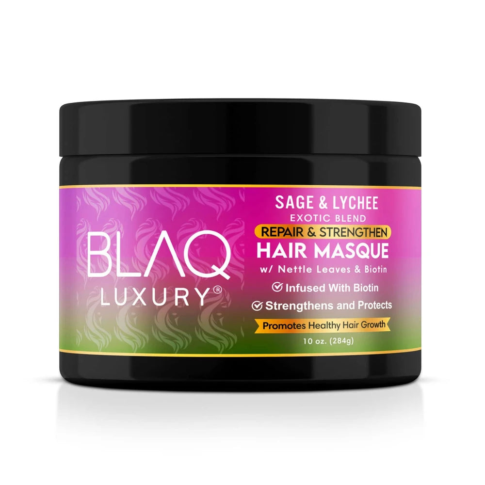 Blaq Luxury Sage & Lychee Hair Masque 10  Oz 10 Oz (Pack of 6)