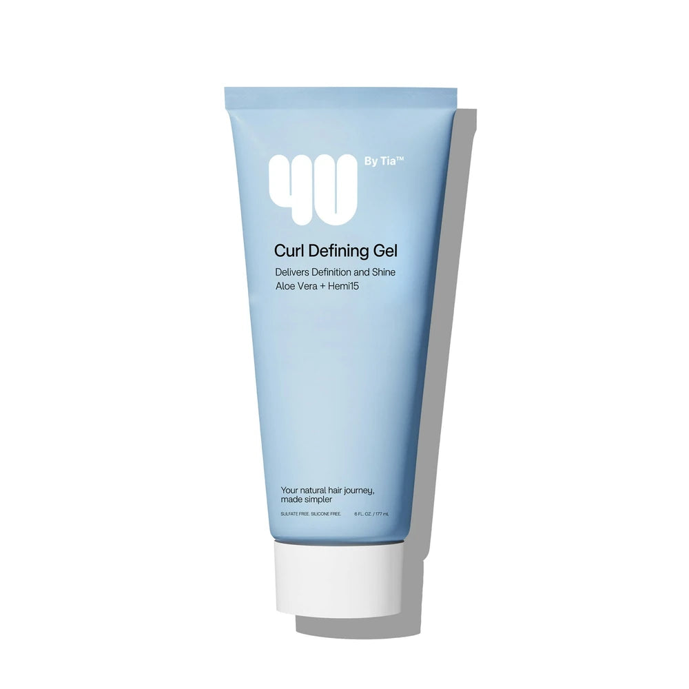 4U by Tia Curl Defining Hair Gel - 6.7oz 6 Fl. Oz (Pack of 12)