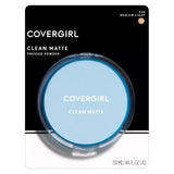 Cover Girl Clean Matte Pressed Powder Oil Control Medium Light #535 0.44Oz (Pack of 72)