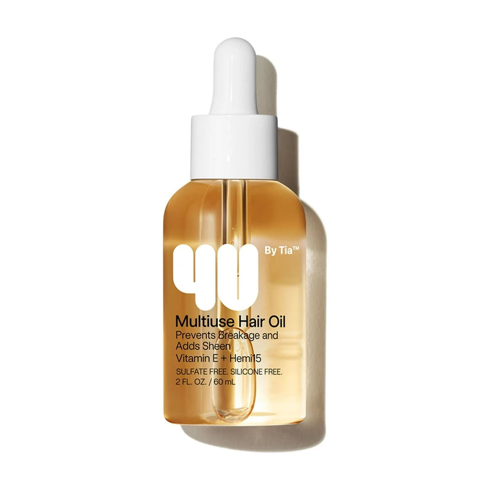 4U by Tia MultiUse Hair Oil with Vitamin E and Hemi15  2 fl oz 13 Oz (Pack of 12)