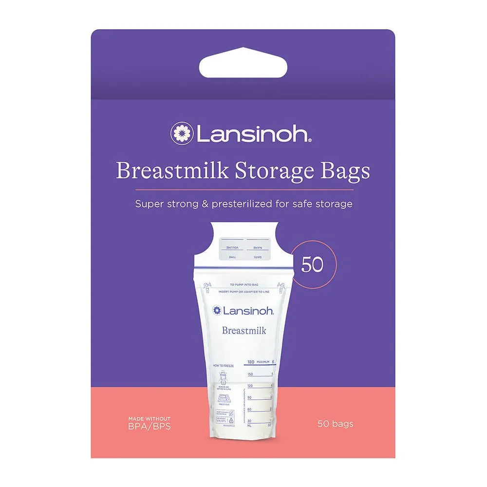 Breast Milk Storage Bags By Lansinoh50 Ea 8.48oz (Pack of 6)