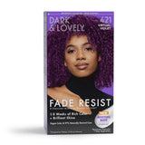Dark and Lovely Fade Resist Rich Conditioning Hair Color - 421 Viral Violet nan (Pack of 12)