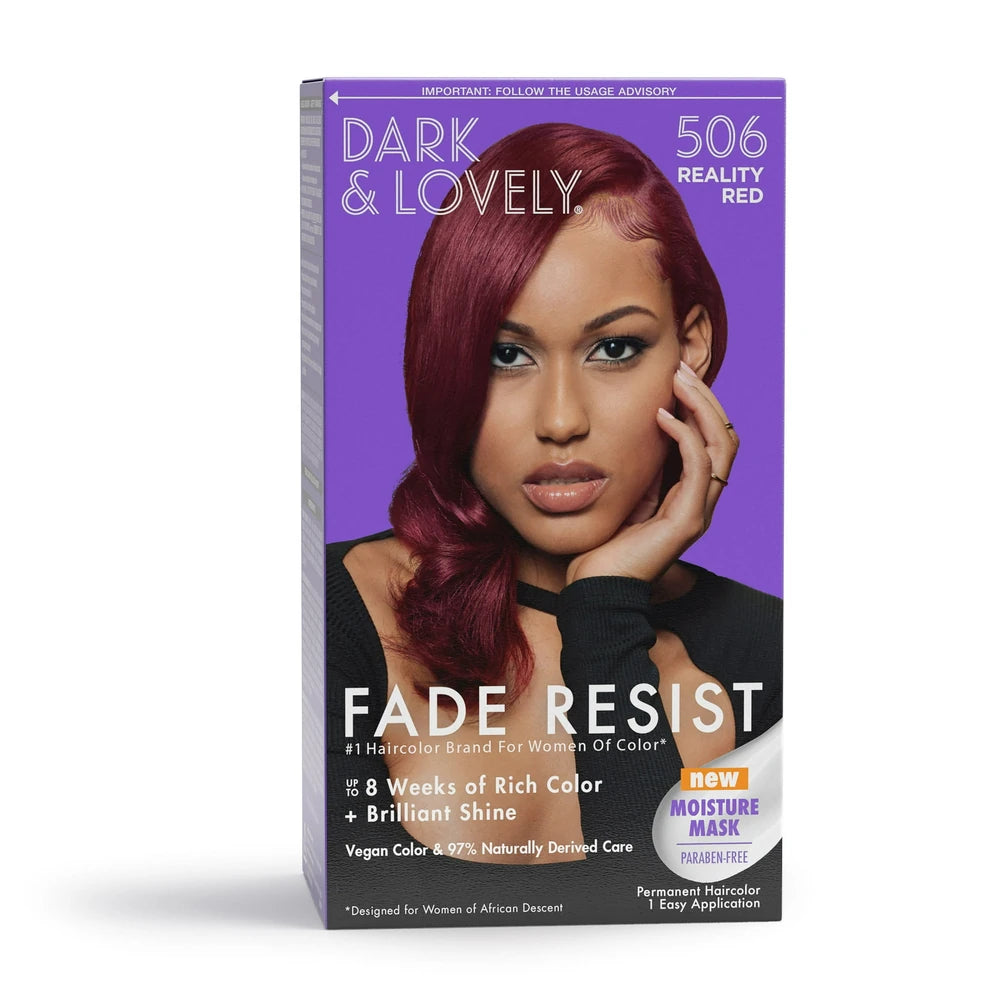 Dark and Lovely Fade Resist Rich Conditioning Hair Color - 506 Reality Red nan (Pack of 12)