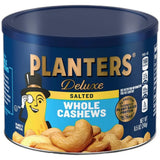 Planters Deluxe Salted Whole Cashews 8.5Oz (Pack of 12)