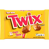 Twix Fun Size Caramel Chocolate Cookie Bars 10.83Oz (Pack of 20)