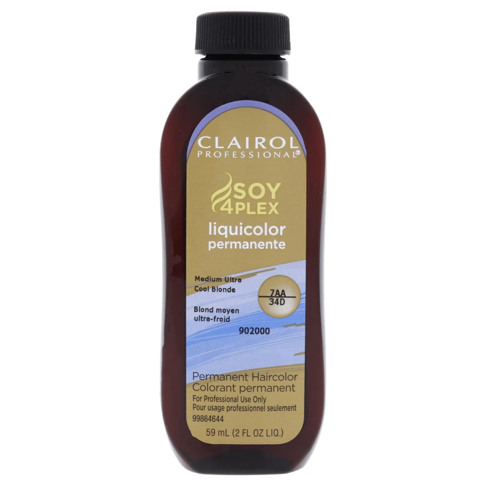 Clairol Professional Liquicolor Permanent Hair Color 34D - Medium Ultra Cool Blo 2 Fl. Oz (Pack of 72)