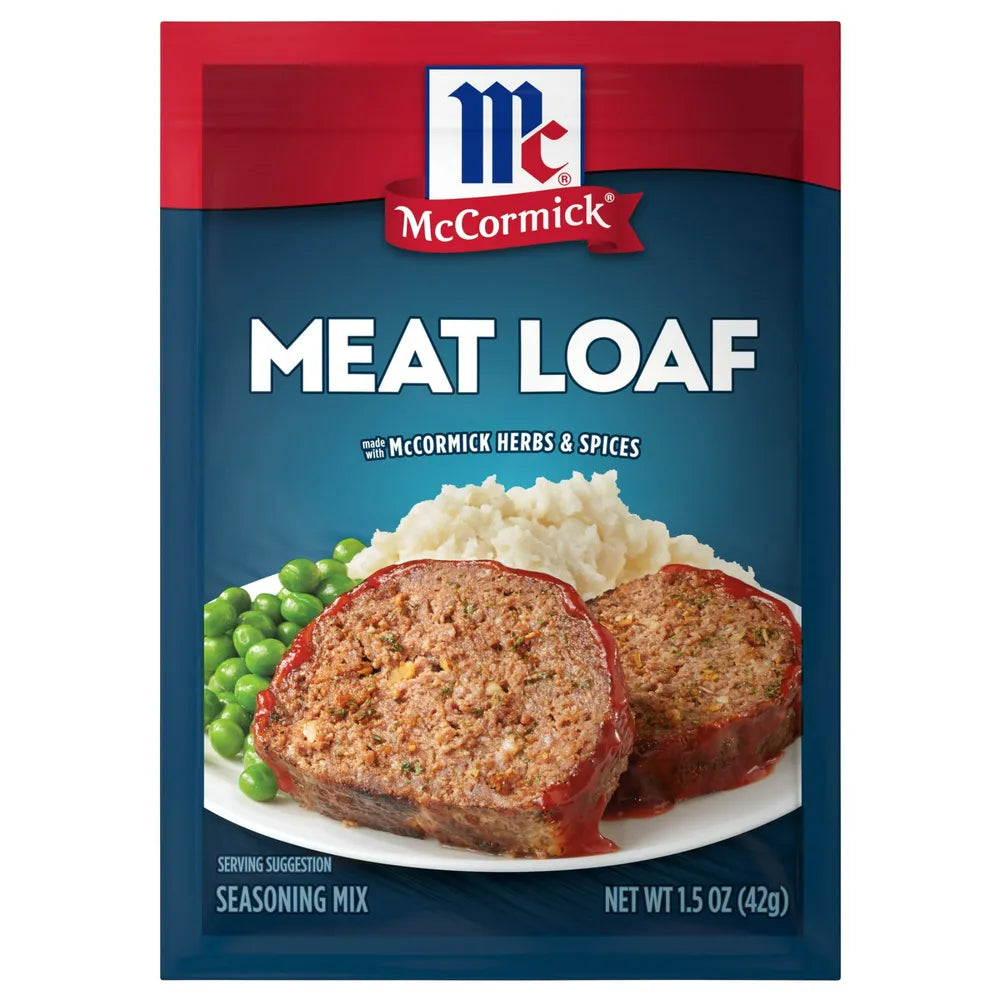 McCormick Classic Meat Loaf Seasoning Mix Packet 1.5Oz (Pack of 12)