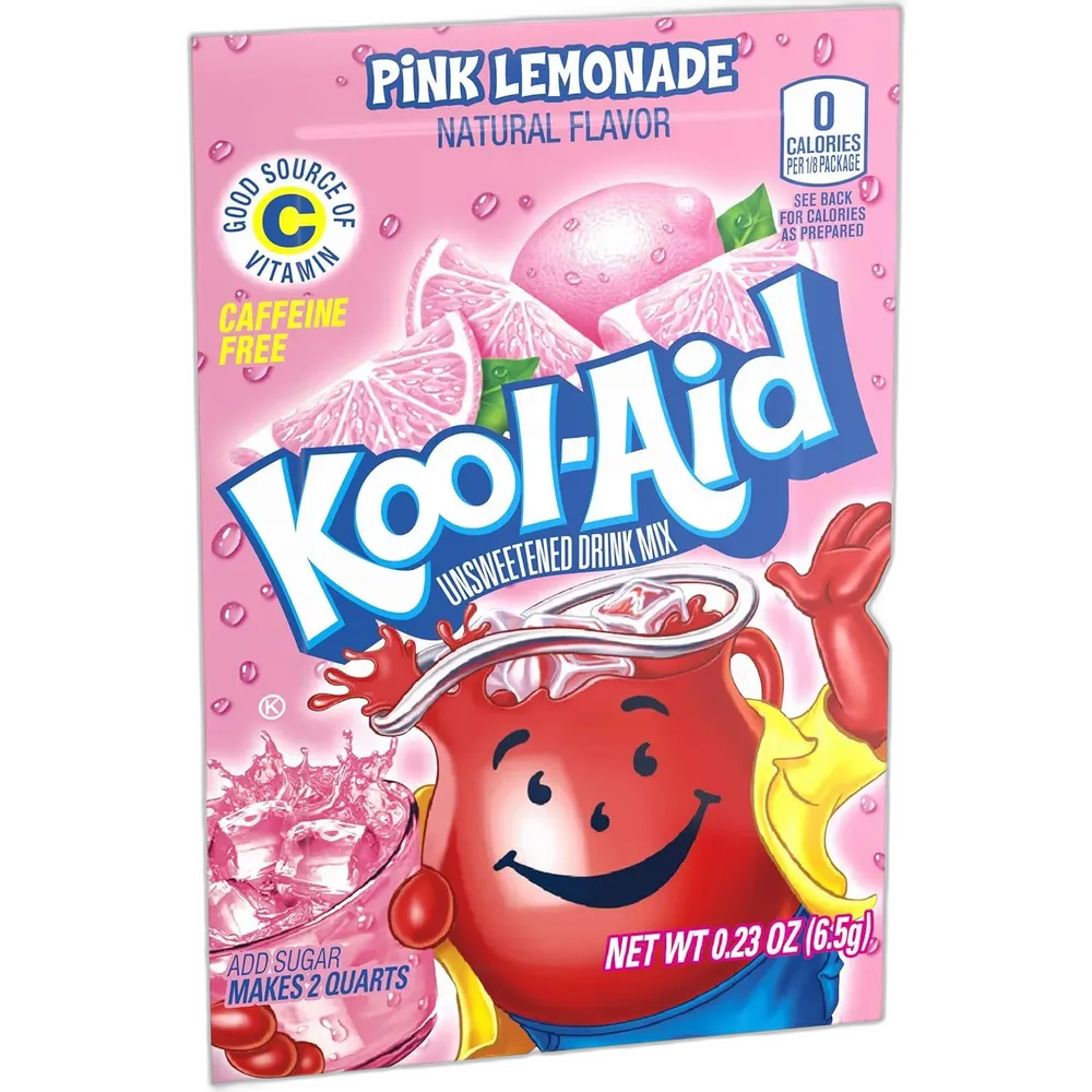 Kool-Aid Packets Pink Lemonade 4x48 0.23oz (Pack of 192)