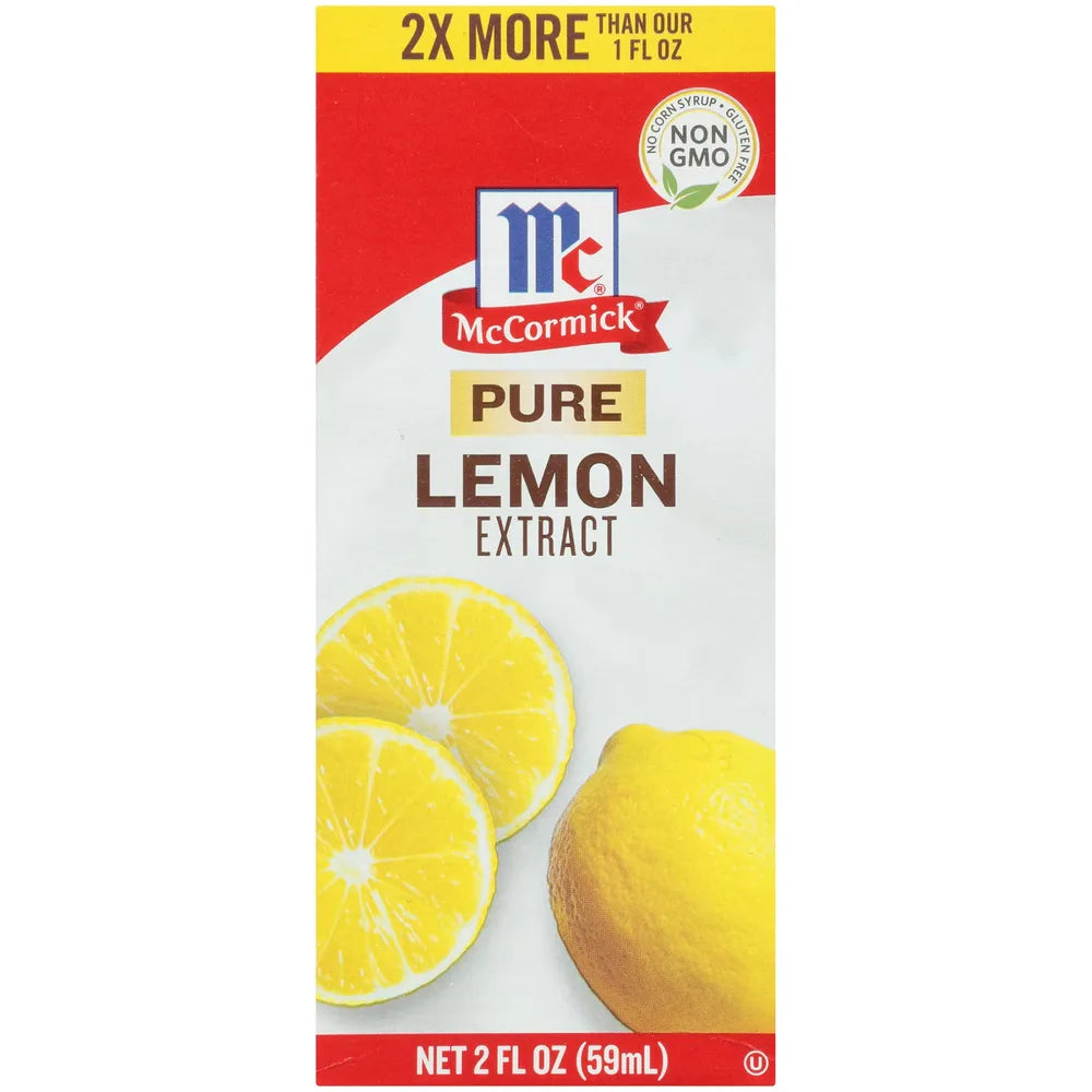 McCormick Pure Lemon Extract 2Oz (Pack of 72)