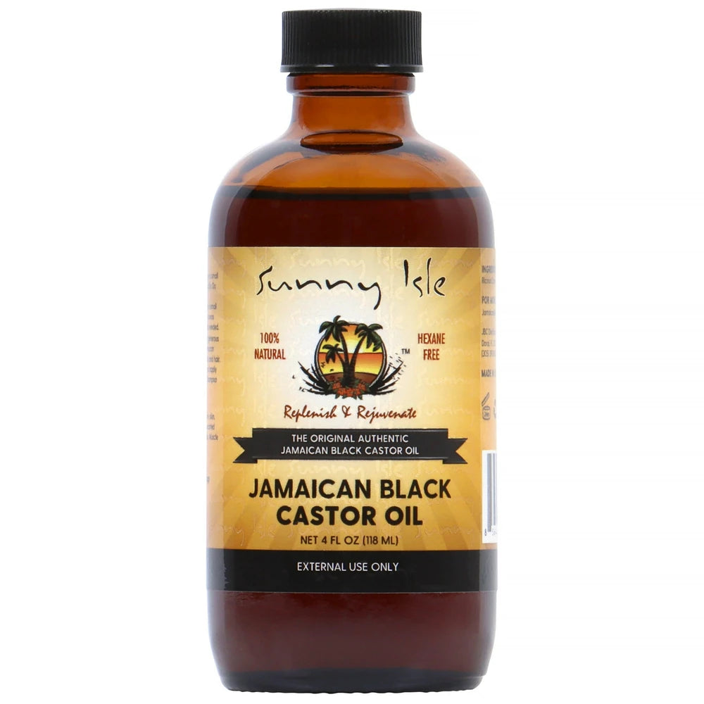 Sunny Isle Jamaican Black Castor Oil 4 FL OZ (Pack of 6)