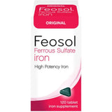 Feosol Ferrous Sulfate High Potency Iron Tablets Original 2.08oz (Pack of 36)