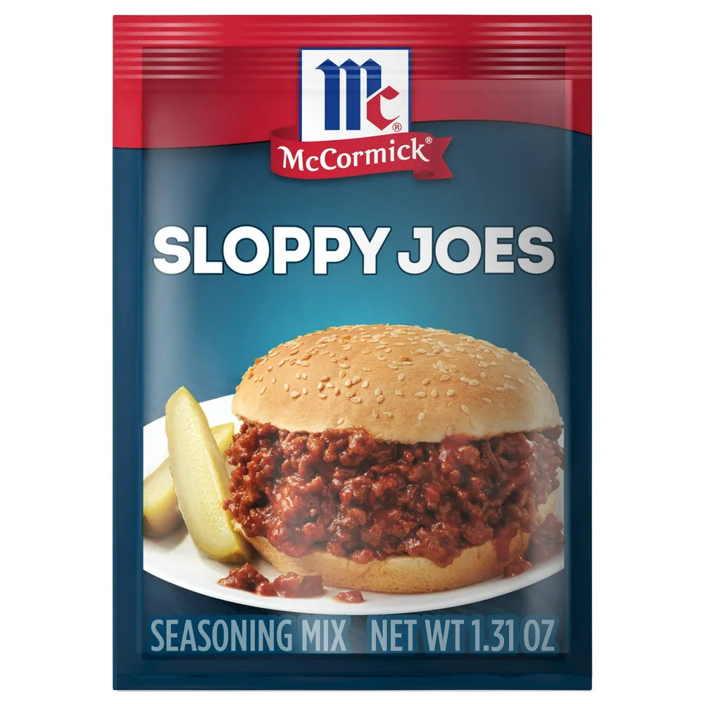 Mccormick Sloppy Joes Seasoning Mix 1.31Oz (Pack Of 12)