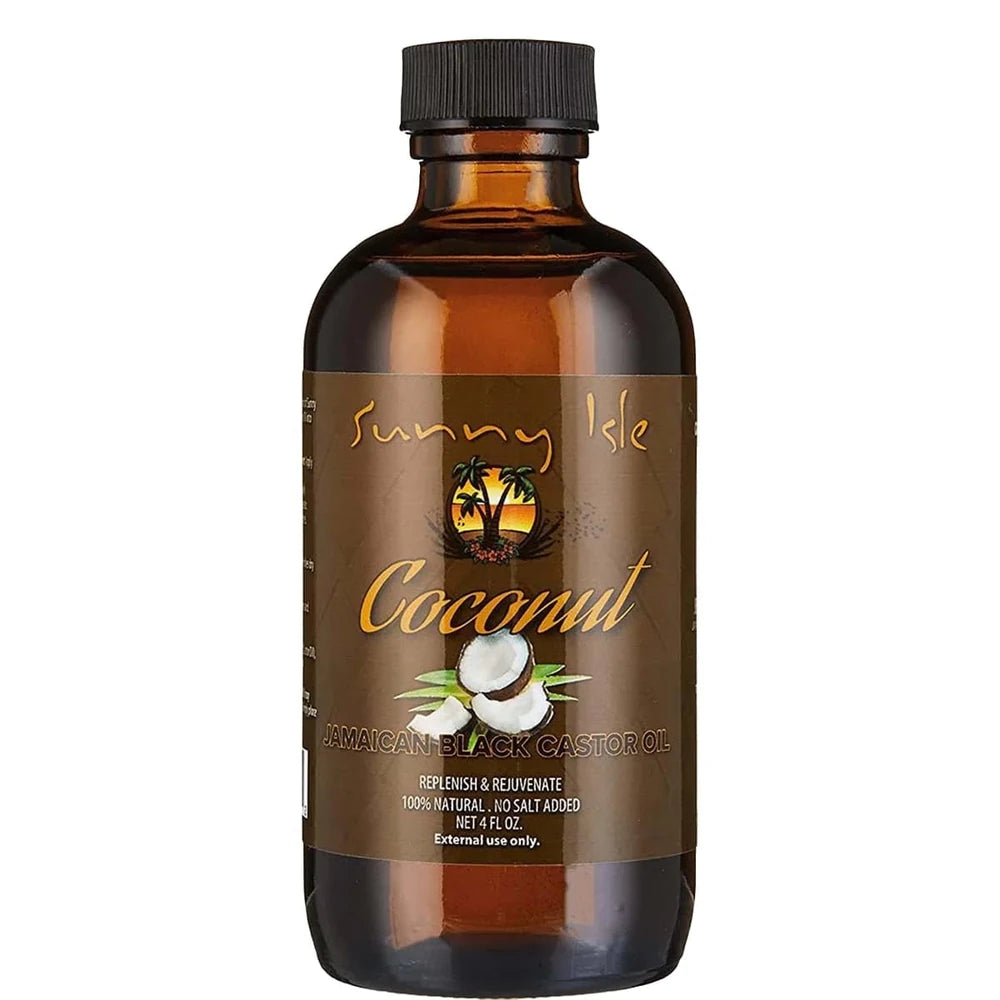 Sunny Isle Jamaican Castor Oil, Coconut Black, Fluid Ounce (B013RTC0A8)  4 Fl. Oz(Pack of 6)