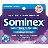 Sominex Original Formula Nighttime Sleep-Aid Diphenhydramine Hcl Wake Up Rested And Refreshed Tablets 0.64Oz (Pack Of 24)